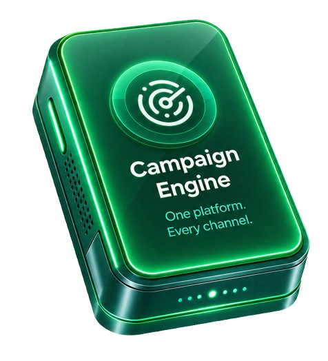PhishPrep Campaign Engine — one platform, every channel
